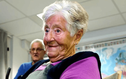 Gerda (92) ble TV2-stjerne image